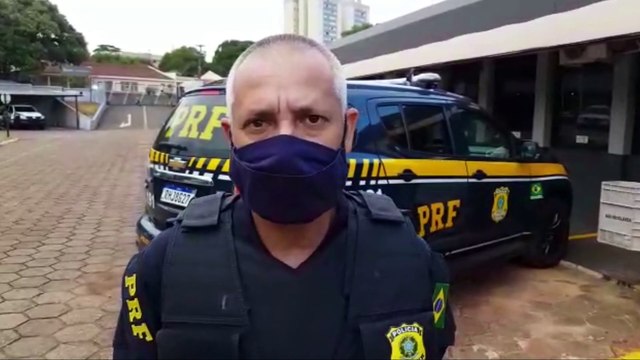 Inspetor da PRF dá orientações quanto aos cuidados no trânsito, especialmente neste período de fim de ano