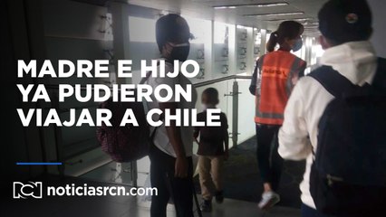 Mujer haitiana y su hijo atrapados en El Dorado ya pudieron viajar a Chile