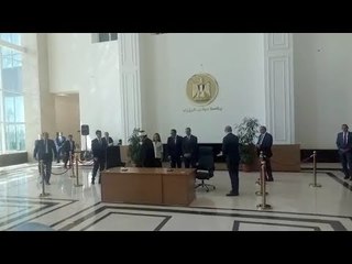 مدبولي يشهد توقيع بروتوكولات تعاون في مبني الحكومة بـ العلمين