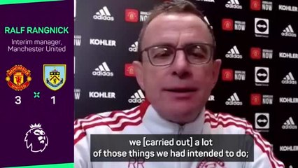 Rangnick hails 'best offensive performance' so far