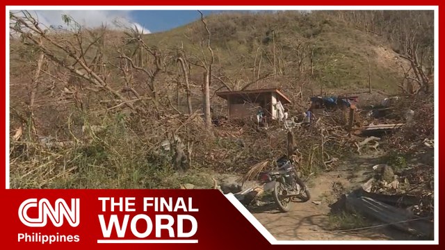Palawan typhoon victims face 2022 homeless