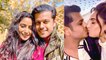 Neil Bhatt And Aishwarya Sharma Lock Lips On 1 Month Wedding Anniversary