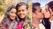 Neil Bhatt And Aishwarya Sharma Lock Lips On 1 Month Wedding Anniversary