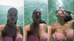 Disha Patani का Maldives Beach पर नहाते हुए Bikini Flaunt Video Viral | Boldsky