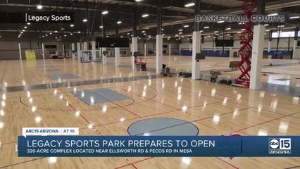Legacy Sports Park prepares to open in Mesa