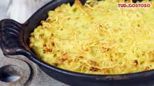 Bacalhau gratinado
