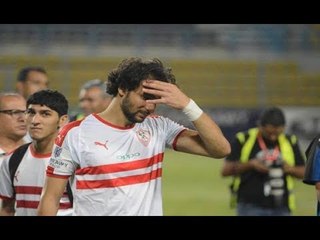 خروج محمود علاء من الملعب بعد إصابته أمام الأهلي