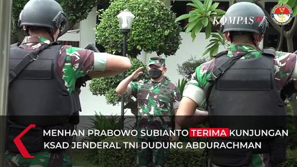 KSAD Dudung Temui Menteri Pertahanan Prabowo, Ada Apa?