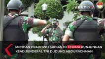 KSAD Dudung Temui Menteri Pertahanan Prabowo, Ada Apa?