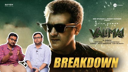 Valimai Official Trailer BreakDown _ Valimai BreakDown _ AjithKumar _ H.Vinoth