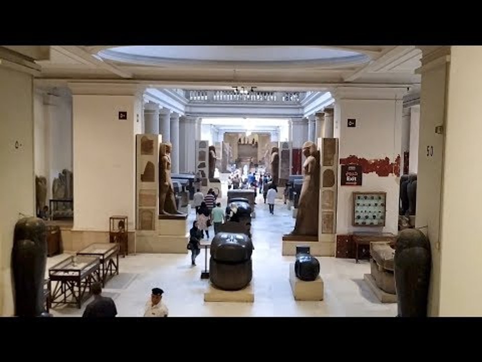 الآثار تفتتح مسار المكفوفين بالمتحف المصري بحضور 16 سفيرا