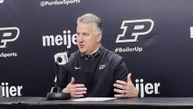 Here's What Coach Matt Painter Had to Say About Purdue's Win Over Nicholls State Colonels