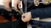 Görevliler şoke oldu! Gaziantep'te bir kişi ehliyet sınavında 10 bin TL'lik kopya düzeneği ile yakalandı