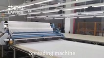 Spread machine，Bangladeshi users work together with four cloth pulling machines to share live videos.