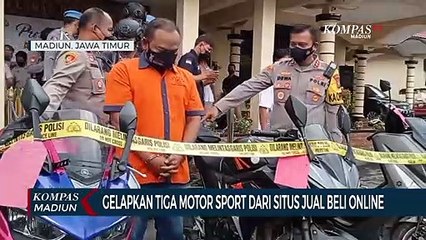 Gelapkan Tiga Motor Sport Dari Situs Jual Beli Online