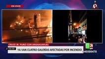 Sedapal envía cisternas para ayudar a combatir incendio en Mesa Redonda