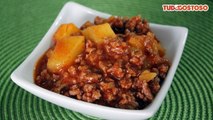 Carne Moída com Batatas Rapidinha