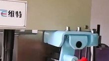 collar cutting machine, and the engineer put up the cloth and debug the live video.