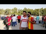 بـ تي شيرت ساسي.. الجماهير يتوافدون على استاد القاهرة لتشجيع المنتخب