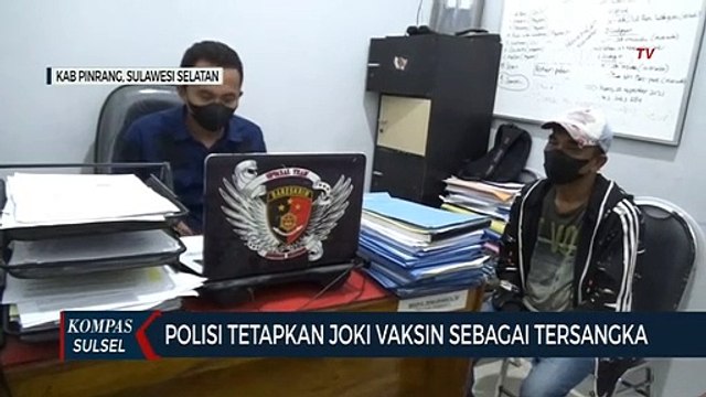 Polisi Tetapkan Joki Vaksin Sebagai Tersangka