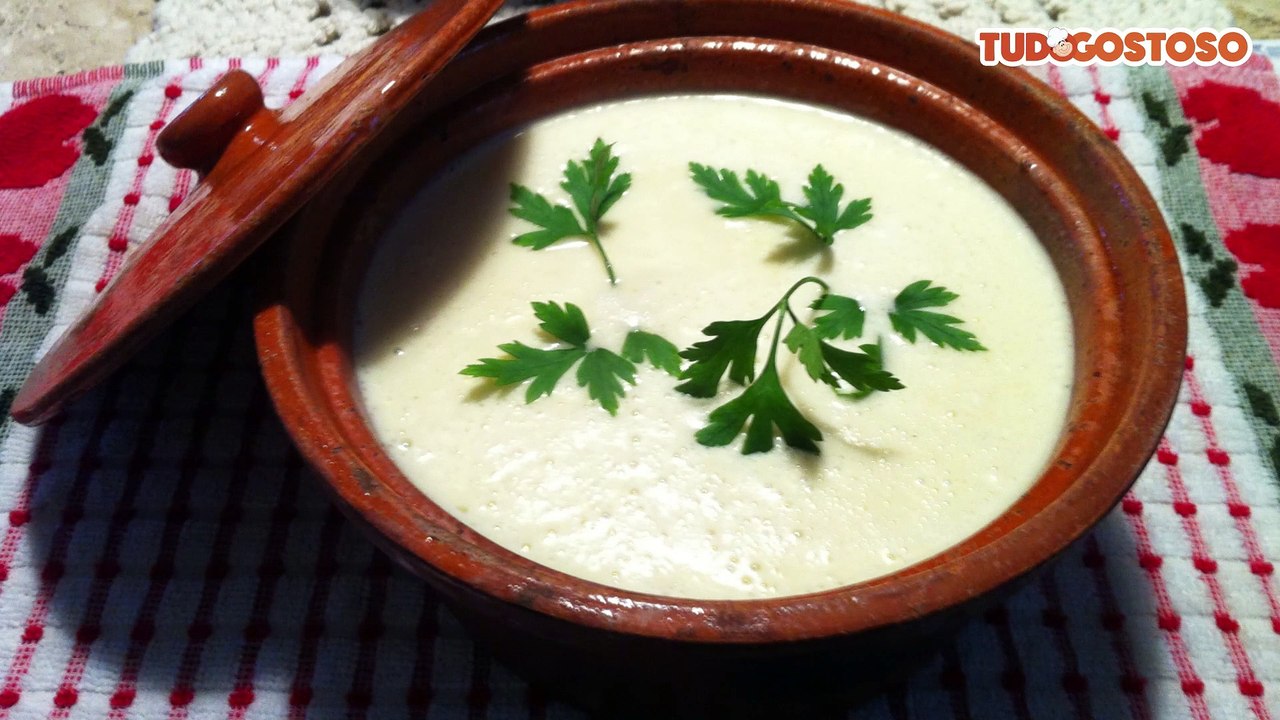 Sopa de couve-flor cremosa