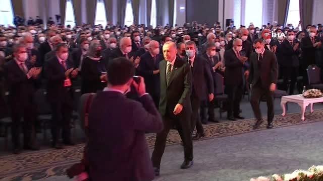 Cumhurbaşkanı Erdoğan: Bir süredir Türkiye ekonomisini yüksek faiz yüksek enflasyondan kurtarmanın mücadelesini veriyoruz.