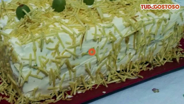 Torta salgada de frango (de pão de forma)