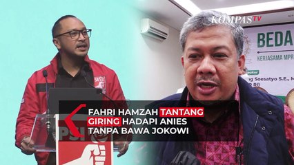 Fahri Hamzah Tantang Giring Hadapi Anies Tanpa Bawa Jokowi