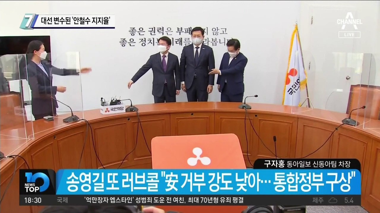 몸값 올라 대선판 변수된 ‘안철수 지지율’