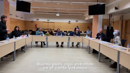 Making of del cortometraje 'Votamos'