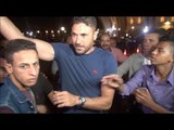 أحمد عز ومحمد إمام ينفعلان على المواطنين بسبب السيلفي في عزاء الفيشاوي