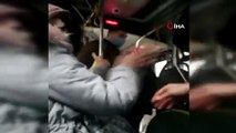 İstanbul'da otobüs şoförü ile yolcunun tartışması yumruklu kavgaya dönüştü