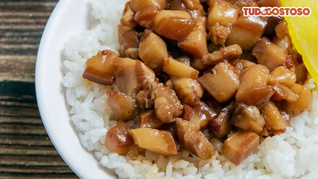 Porco na panela de pressão