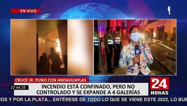 Mesa Redonda: Incendio de grandes proporciones se registra en almacén de plásticos