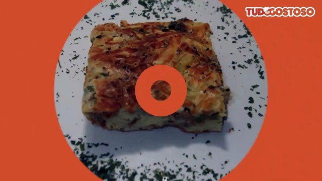 Torta de atum de liquidificador