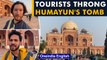 Humayun's tomb Delhi draws tourists | Places to see in Delhi | Oneindia News