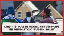 Lihat Isi Kabin Mobil Penumpang Ini Bikin Syok, Publik Salut