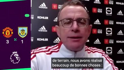 Man Utd - Rangnick : "C'est la meilleure performance depuis mon arrivée"