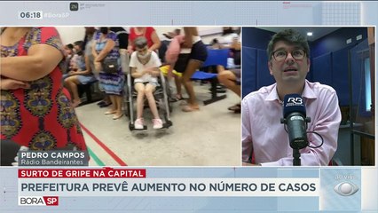 São Paulo prevê aumento no número de casos de sintomas gripais para semana que vem e se prepara para receber pacientes.