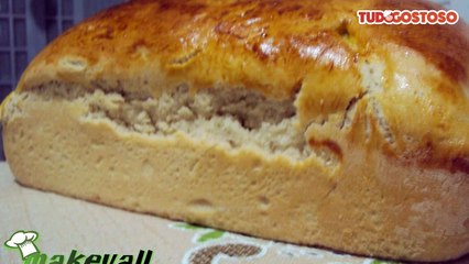 Pão caseiro sem ovo