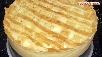 Torta de frango com massa podre
