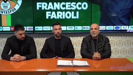 Aytemiz Alanyaspor'da teknik direktörlüğe Francesco Farioli getirildi