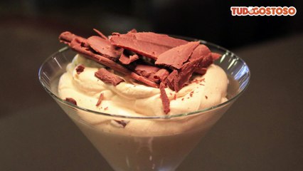 Mousse de doce de leite