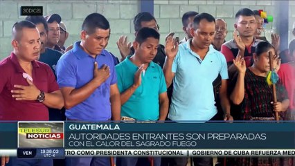 Guatemala: Nuevas autoridades indígenas se preparan para asumir administración comunitaria en 2022