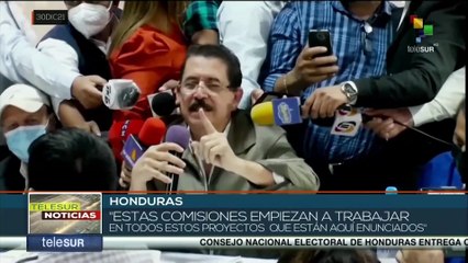 Honduras: Comisión de transición de Pdta. Xiomara Castro intercambia con sectores sociales