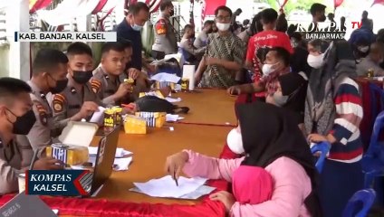 Vaksinasi Covid-19 di Kalimantan Selatan Telah Capai Target di Angka 71%