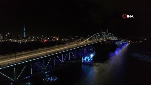 Yeni Zelanda, 2022'ye havai fişek gösterileriyle girdi