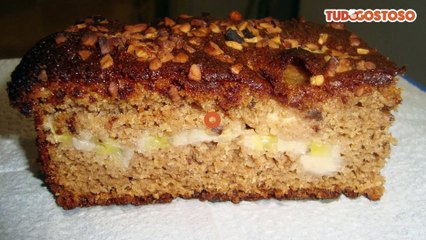 Bolo de banana integral