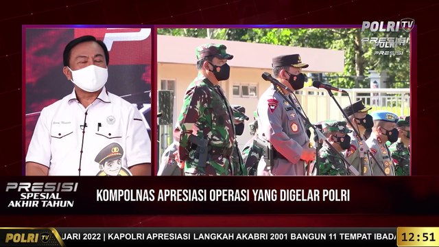 Dialog Bersama Ketua Harian Kompolnas - Irjen Pol Purn. Benny Mamoto, Terkait Catatan Kinerja Polri Sepanjang Tahun 2021 Menurut Pandangan Kompolnas (2/3)