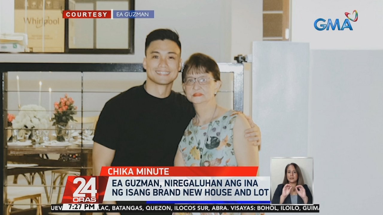EA Guzman, niregaluhan ang ina ng isang brand new house and lot | 24 Oras